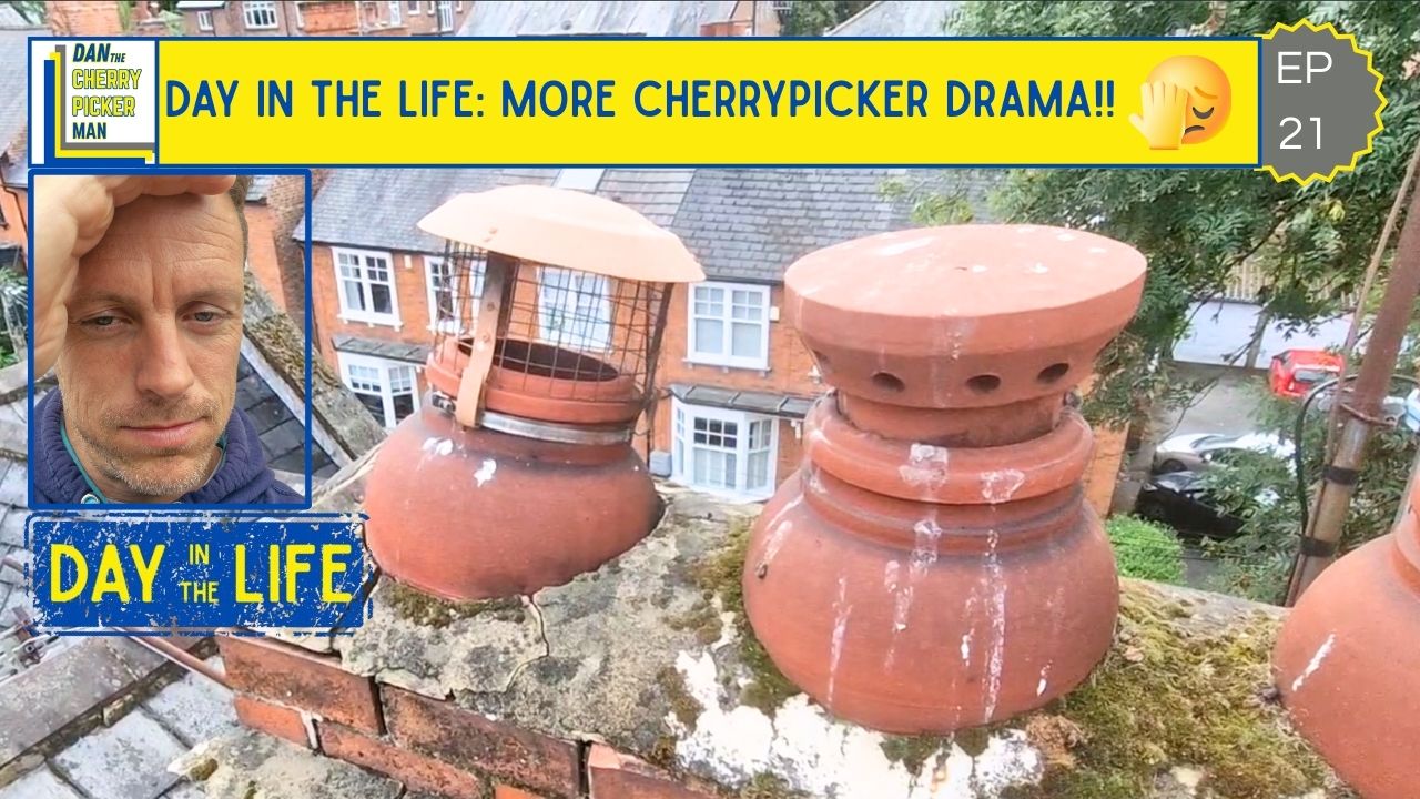 A Day in the Life of the Cherry Picker Man – Mapperley Park (Nottingham): Valleys, Flaunching, Repointing & More