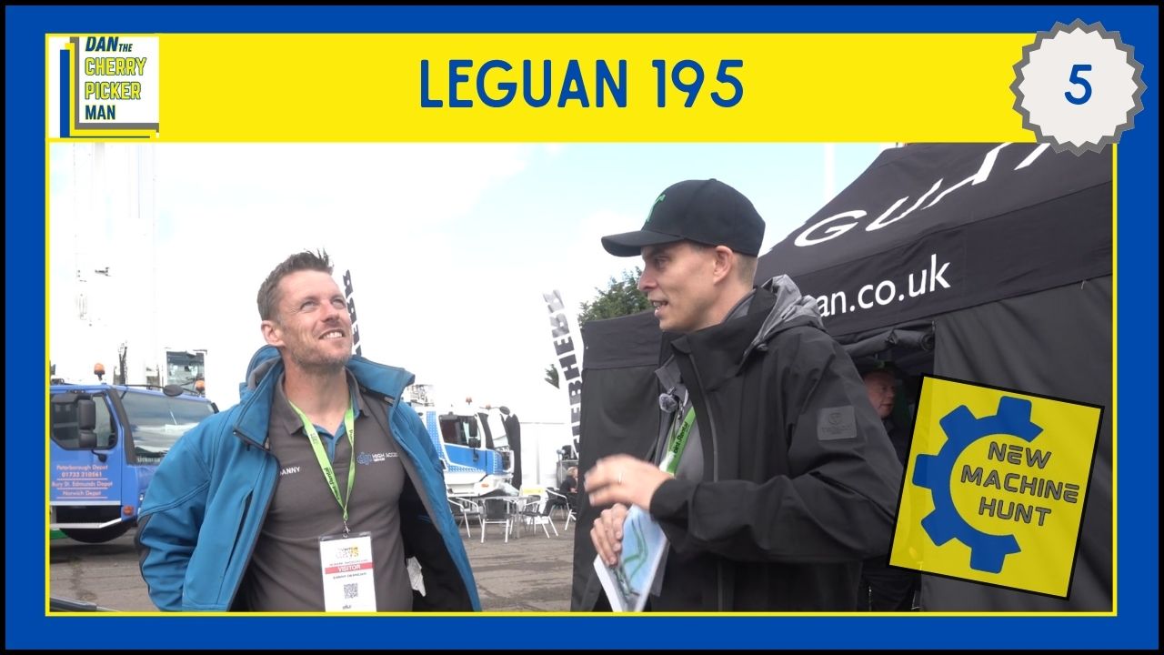 The Cleverest Spider Lift I Saw At Veritcal Dayz: Leguan’s 195 All-Terrain, Operator-Led Design