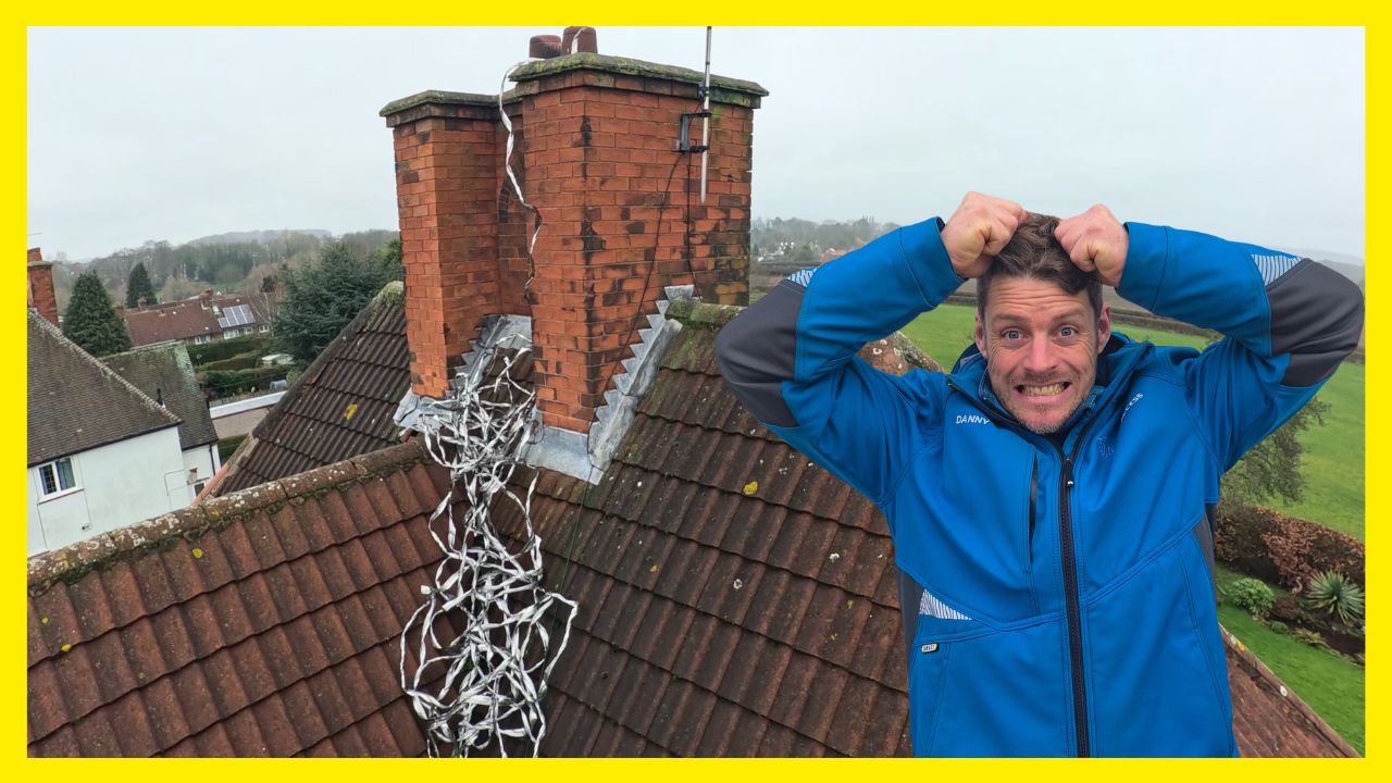 When a Chimney Liner Drop Turns Into a Nightmare