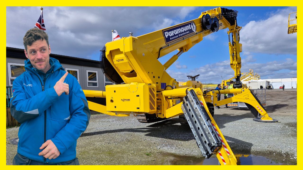 Platform Basket 54T Review: Operating the World’s Largest Spider Lift in the UK