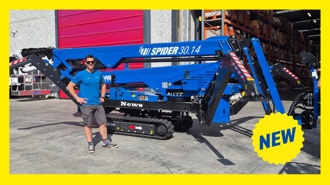 Platform Basket 3014 Spider Lift – I Tested the First One Ever Built